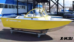 Алюминиевый катер WYATBOAT Неман-420 DCM