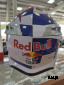 Шлем кроссовый HETOSHI RED BULL XD1-86 цв. Бело-фиолетовый р. L 