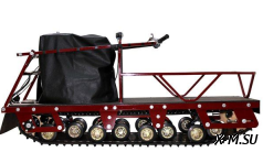 Мотобуксировщик MOTODOG 500 LONG 15 задний привод